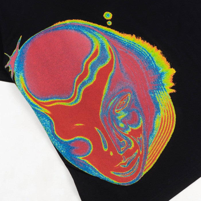 HIERARCHY STUDIOS Resurgence - Black Heatmap Oversized T-Shirt