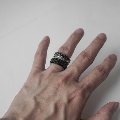 Hierarchy Studios - Rotating Pattern Ring