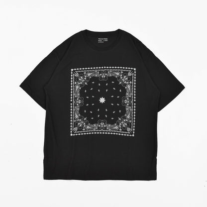 Hierarchy Studios Paisley Oversized Tshirt Black