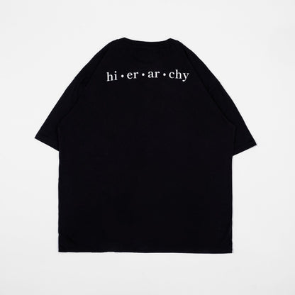 Hierarchy Studios - Child Oversized Tee Black