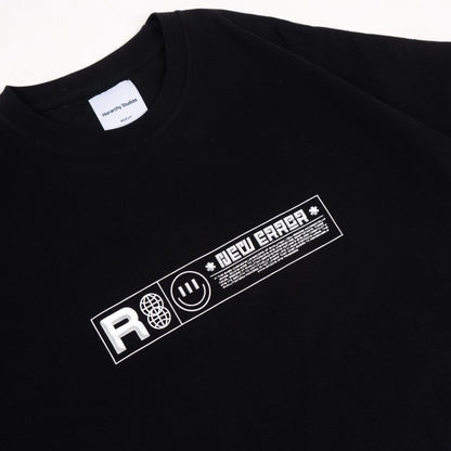 HIERARCHY STUDIOS Resurgence - Black Spacetron Wide Oversized T-Shirt