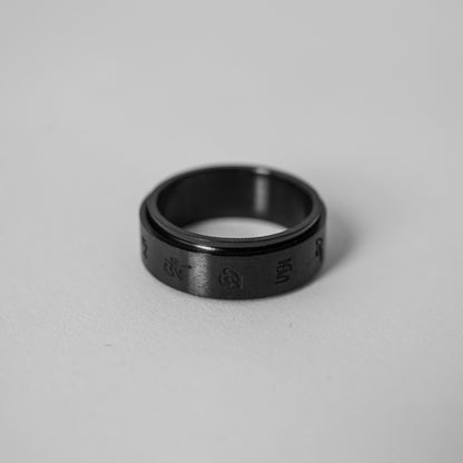 Hierarchy Studios - Rotating Sanskrit Ring