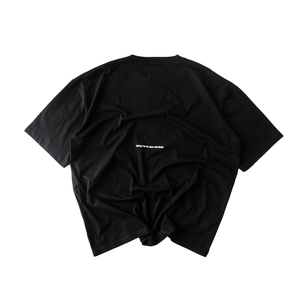 Hierarchy Studios - Zero Decibels Oversized T-shirt Black