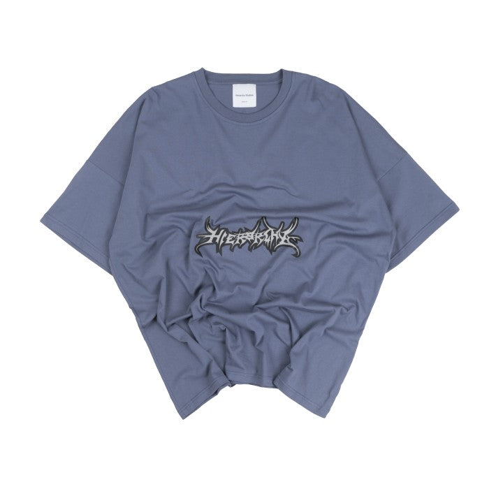 Hierarchy Studios Resurgence - Blue Wings Wide Oversized T-Shirt