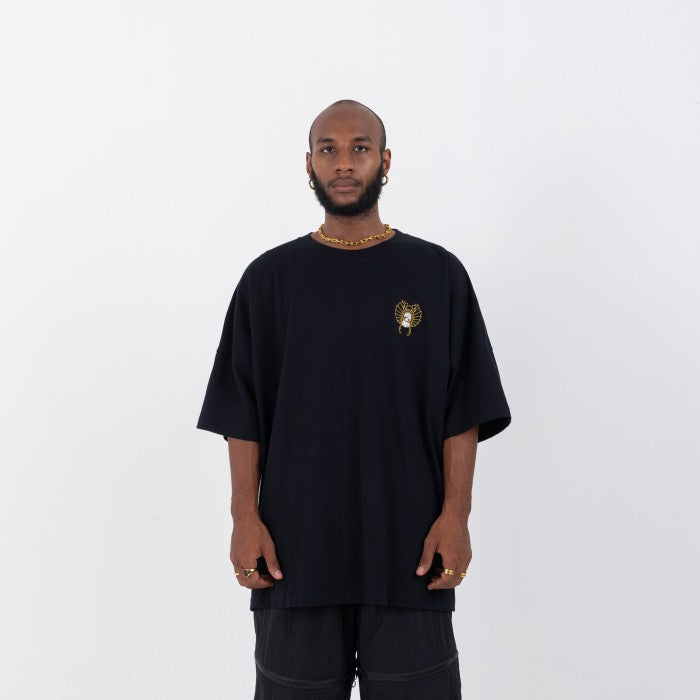 Hierarchy Studios VOH - Black Scarab Wide Oversized T-Shirt