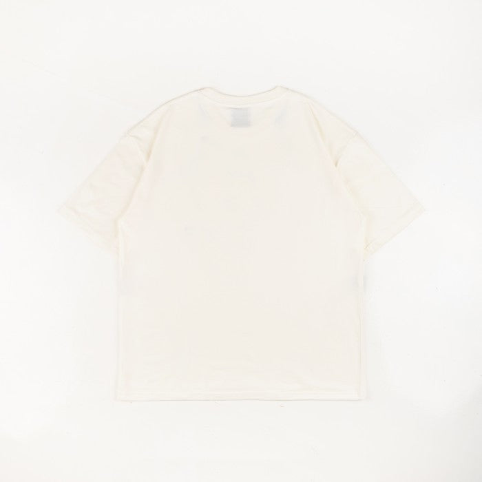 HIERARCHY STUDIOS Spellbound - White Crooked Line Oversized T-Shirt