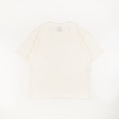 HIERARCHY STUDIOS Spellbound - White Crooked Line Oversized T-Shirt