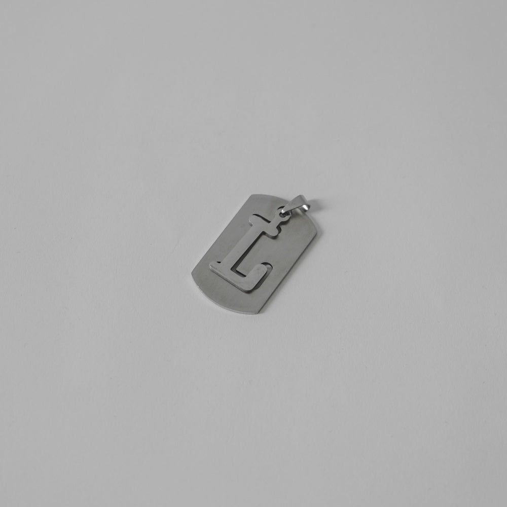 Hierarchy Studios - Initial Tag Necklace