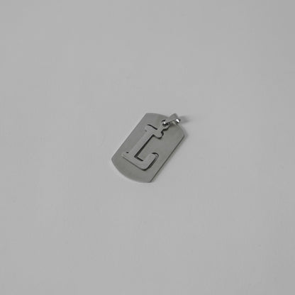 Hierarchy Studios - Initial Tag Necklace