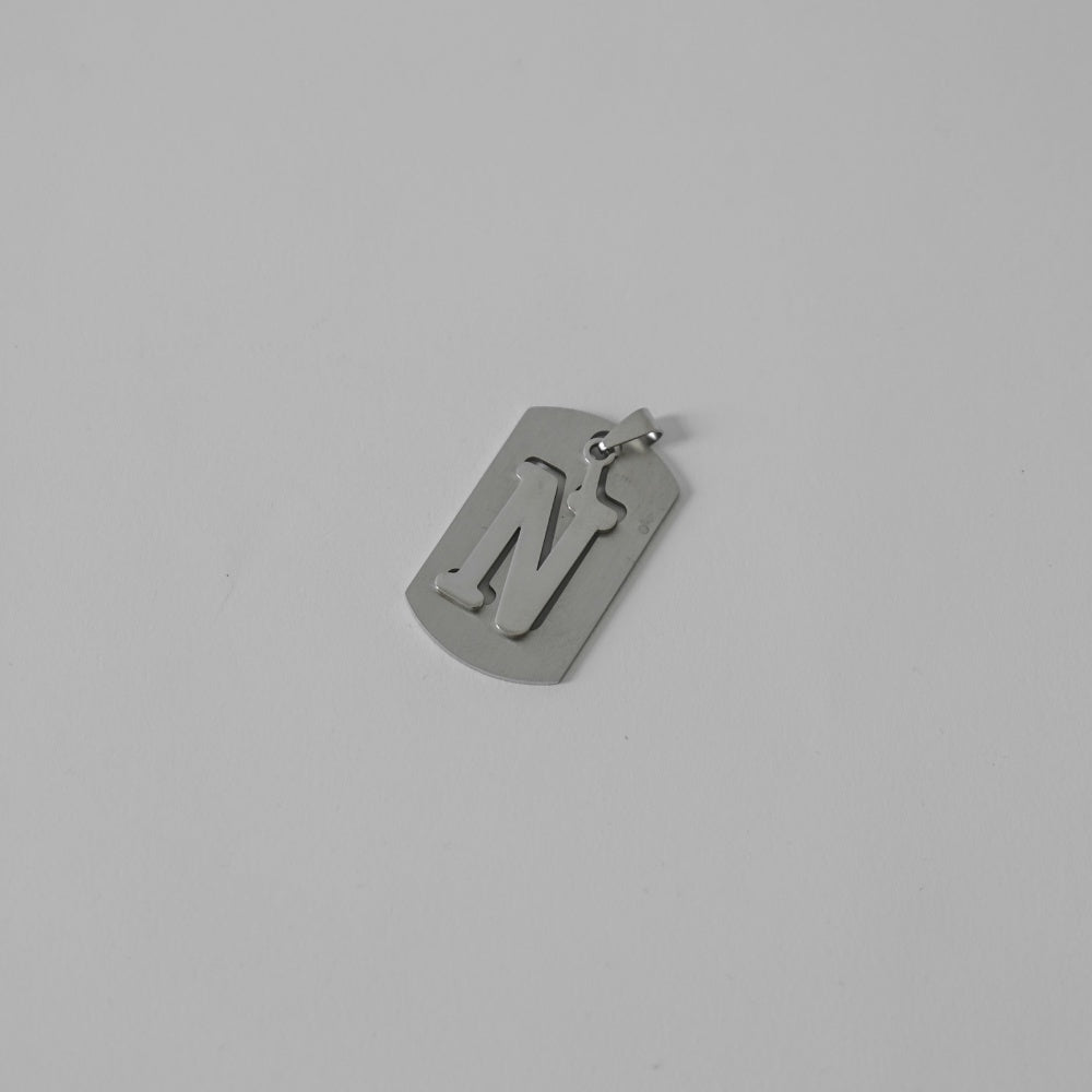 Hierarchy Studios - Initial Tag Necklace