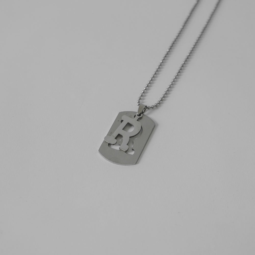 Hierarchy Studios - Initial Tag Necklace