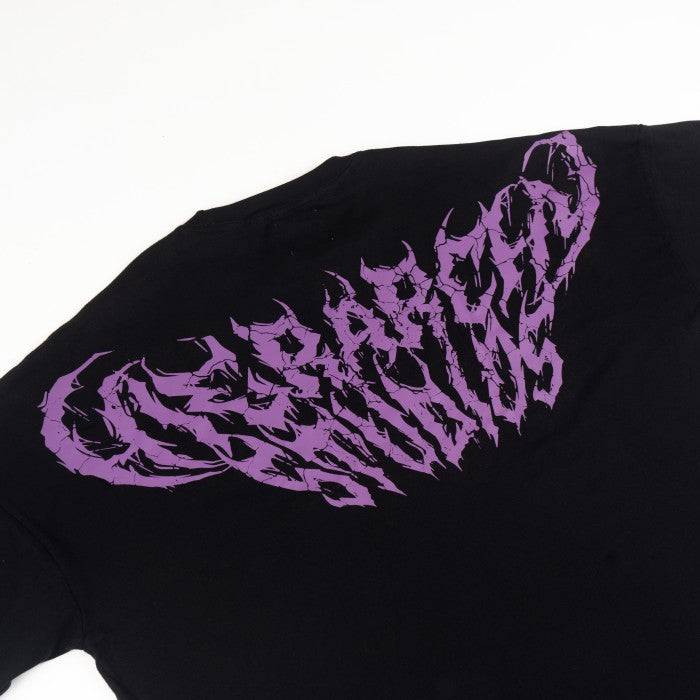 HIERARCHY STUDIOS Spellbound - Black Toxic Wide Oversized T-Shirt