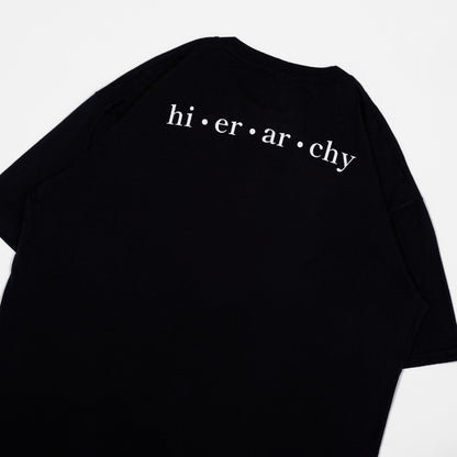 Hierarchy Studios - Child Oversized Tee Black