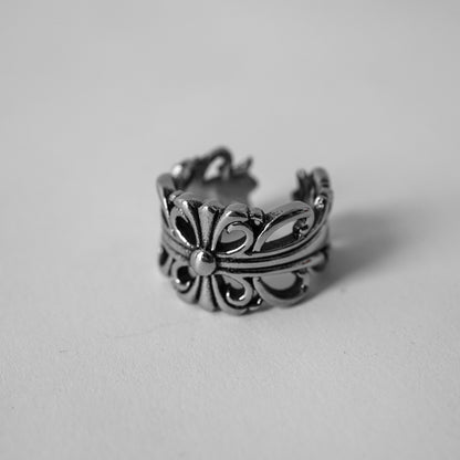 Hierarchy Studios - Flower Cross Ring