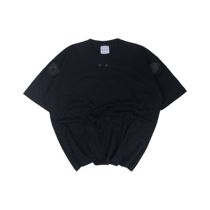 HIERARCHY STUDIOS Spellbound - Black Grunge Wide Oversized T-Shirt