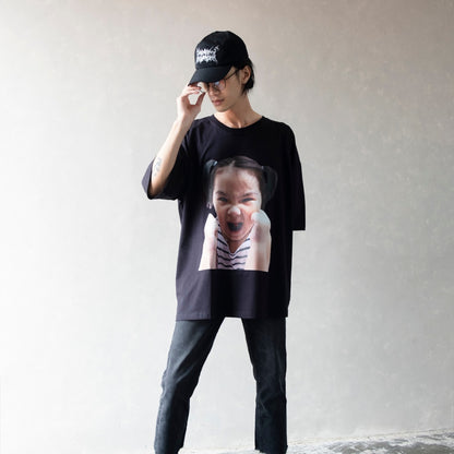 Hierarchy Studios - Child Oversized Tee Black