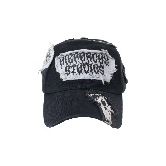 HIERARCHY STUDIOS Spellbound - Distressed Black Reaper Baseball Cap