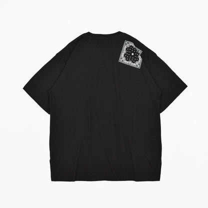 Hierarchy Studios Paisley Oversized Tshirt Black