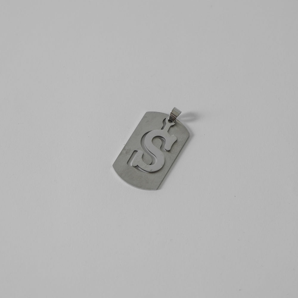 Hierarchy Studios - Initial Tag Necklace