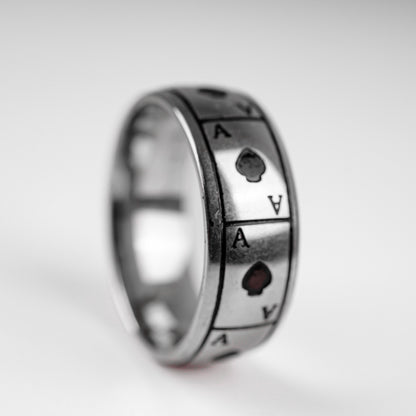 Hierarchy Studios - Circle Spade Ring