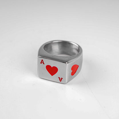 Hierarchy Studios - Ace Of Heart Ring