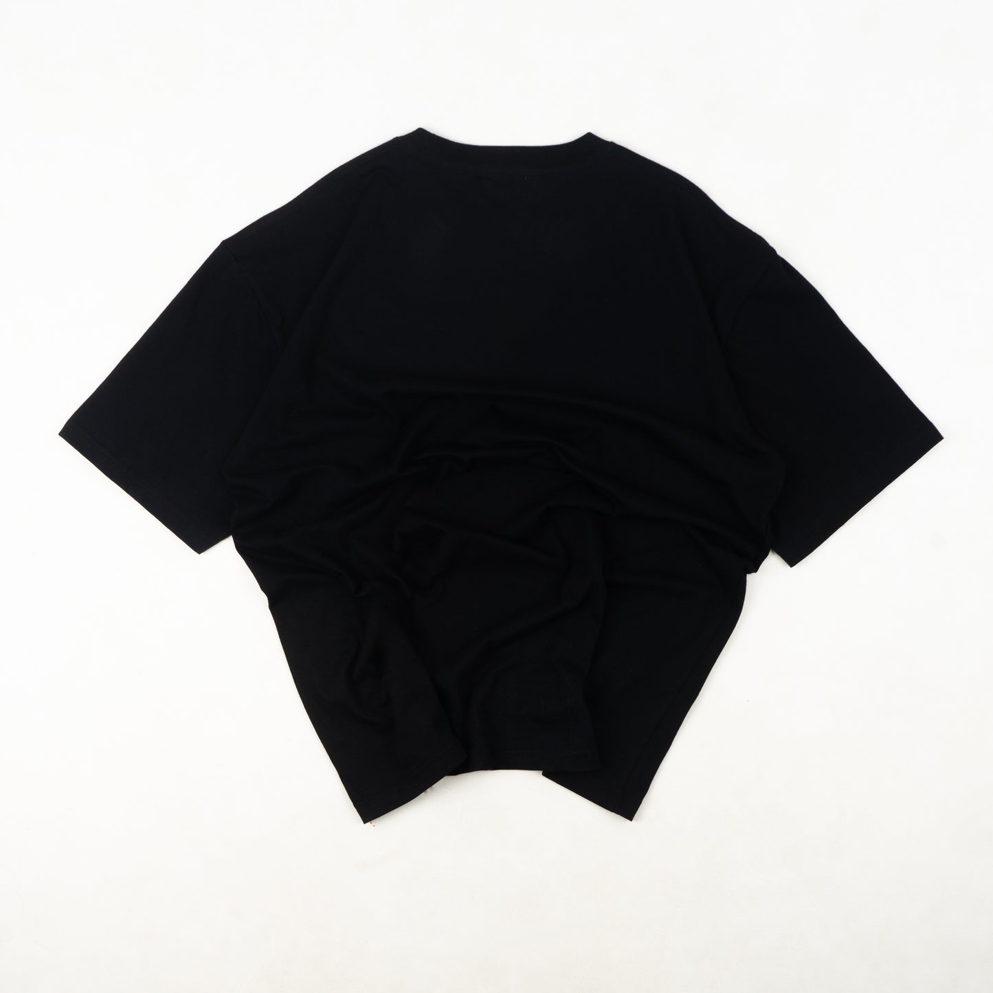 HIERARCHY STUDIOS New Error - Black Y2K Logo Oversized T-Shirt