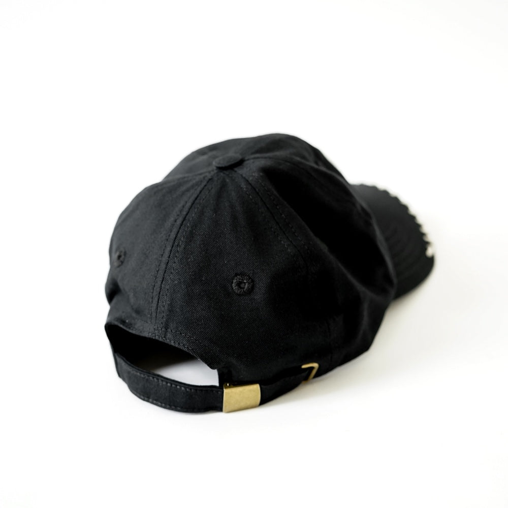 Hierarchy Studios -  Gothic H Stitched Baseball Cap Black