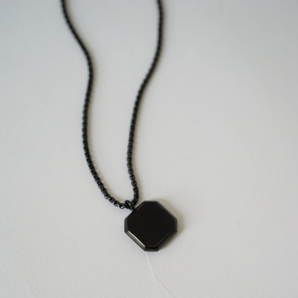 Hierarchy Studios - Black Square Necklace