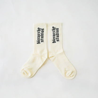 Hierarchy Studios - Wide Logo Socks