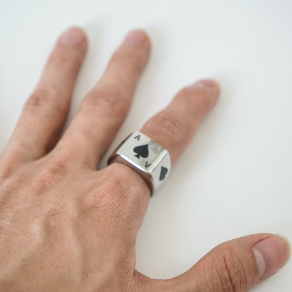 Hierarchy Studios - Ace of Spade Ring