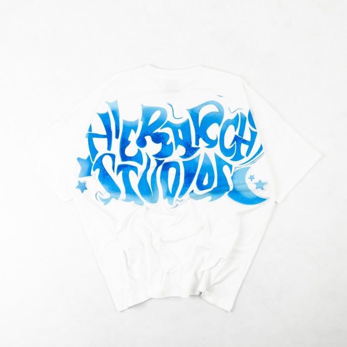 HIERARCHY STUDIOS New Error - White Street Wide Oversized T-Shirt